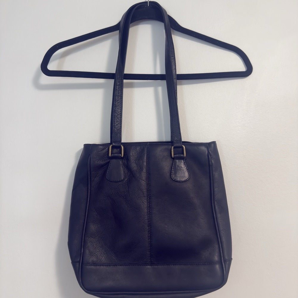 Clava American Purse Shoulder Bag Black Leather NEW w/o tags